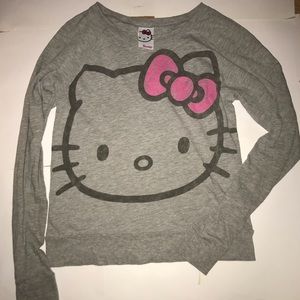 Sanrio Hello Kitty Gray Long Sleeve
